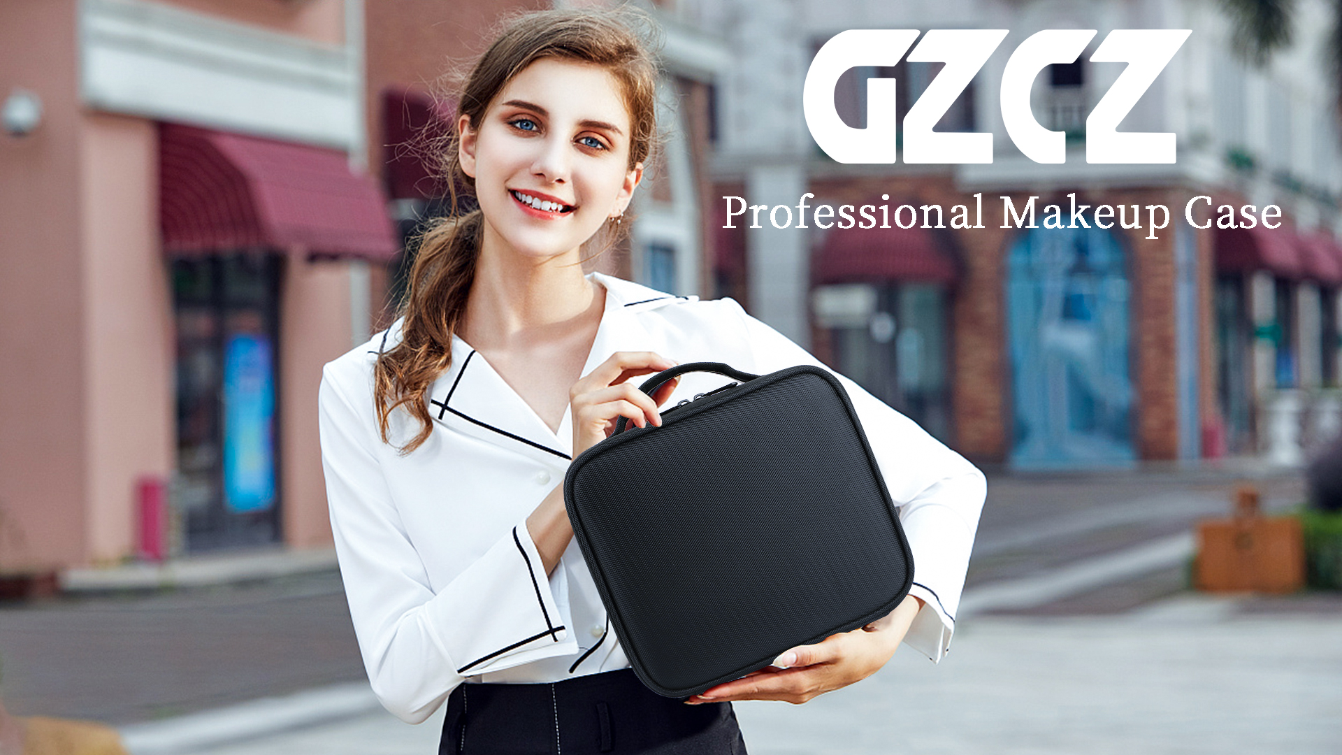 Amazon.com : gzcz Travel Makeup Bag,Portable Makeup Case for Women